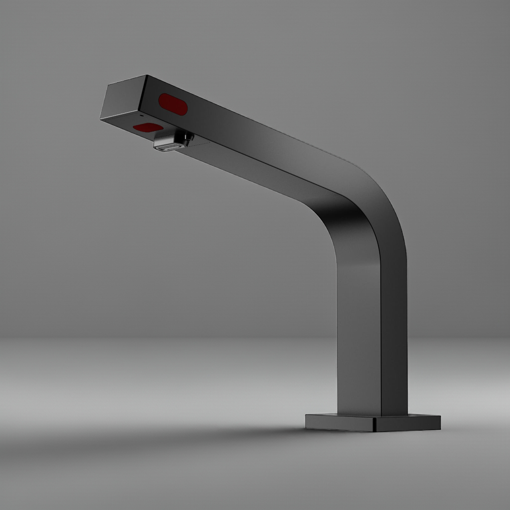 as-201 2-in-1 sensor faucet with built-in soap dispenser