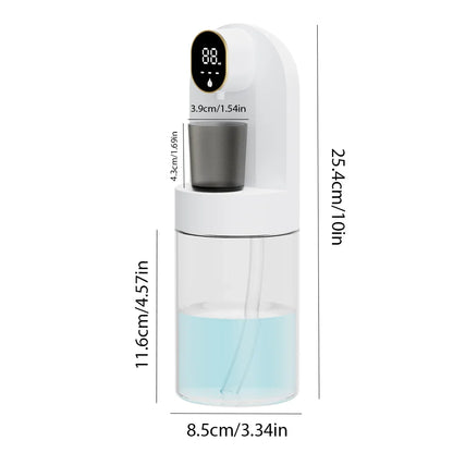 Smart AS-600MD 600ml Mouthwash Dispenser – Wall Mounted with Magnetic Induction & Auto-Cleaning