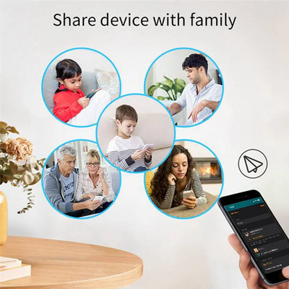 AS-201DW SQPP Smart Door & Window Magnetic Sensor – Wireless Detector