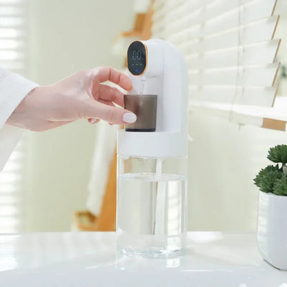 Smart AS-600MD 600ml Mouthwash Dispenser – Wall Mounted with Magnetic Induction & Auto-Cleaning