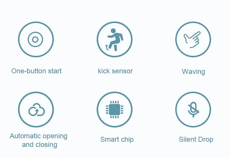 as-130ts 13l smart touch trash can – induction type for kitchen & bathroom