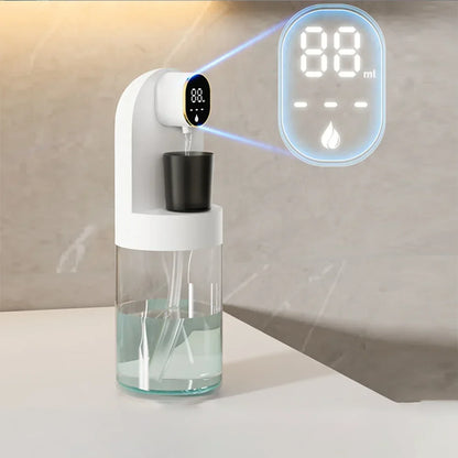 Smart AS-600MD 600ml Mouthwash Dispenser – Wall Mounted with Magnetic Induction & Auto-Cleaning