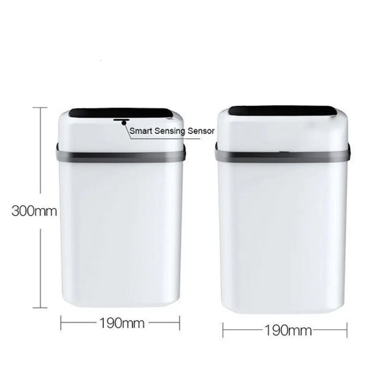 AS-130TS 13L Smart Touch Trash Can – Induction Type for Kitchen & Bathroom