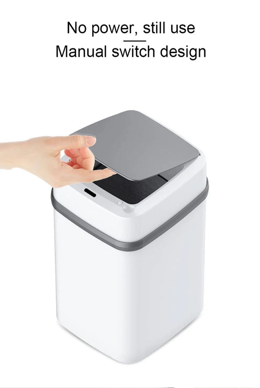 AS-130TS 13L Smart Touch Trash Can – Induction Type for Kitchen & Bathroom