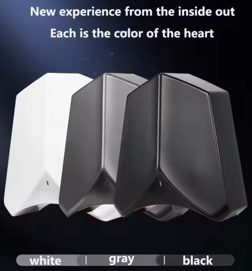 as-101hs high-speed automatic hand dryer with hepa filter, touchless infrared sensor, commercial & public bathroom