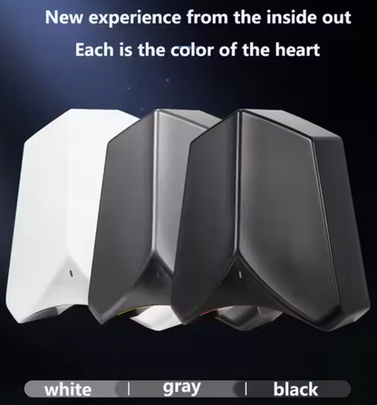 AS-101HS High-Speed Automatic Hand Dryer with HEPA Filter, Touchless Infrared Sensor, Commercial & Public Bathroom