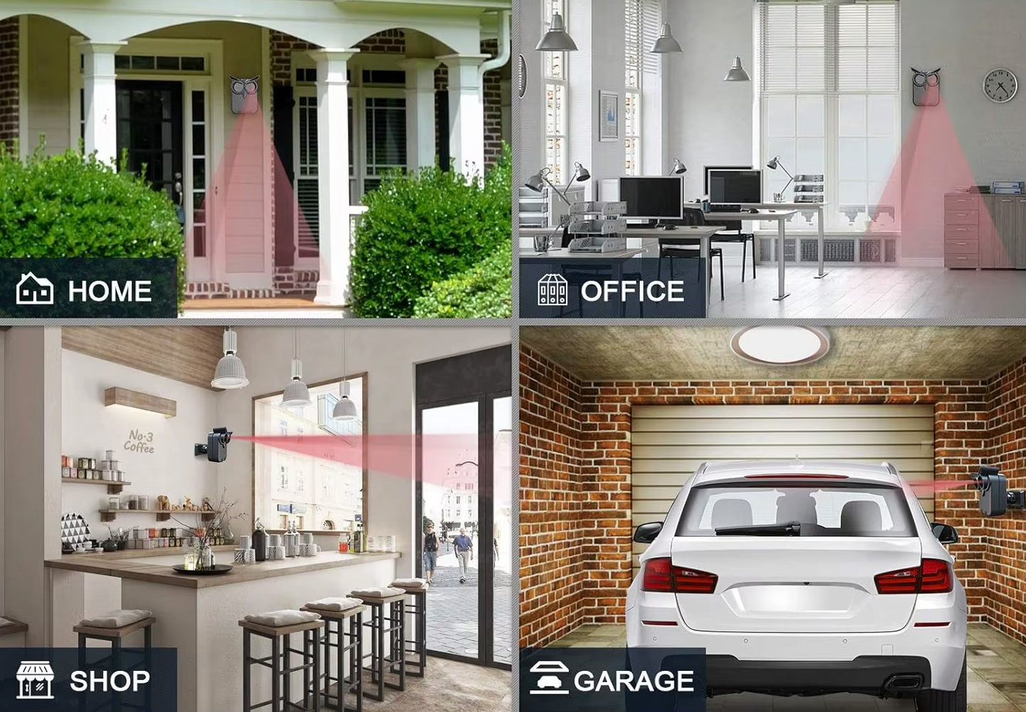 as-808da long range wireless driveway alarm