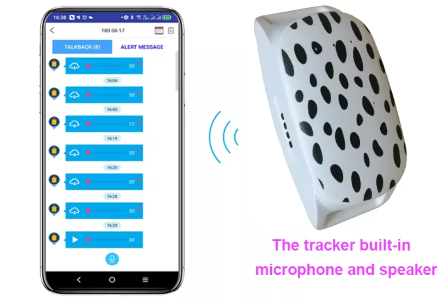 as-003p waterproof mini gps pet tracker g18 – keep your pets safe, anytime, anywhere