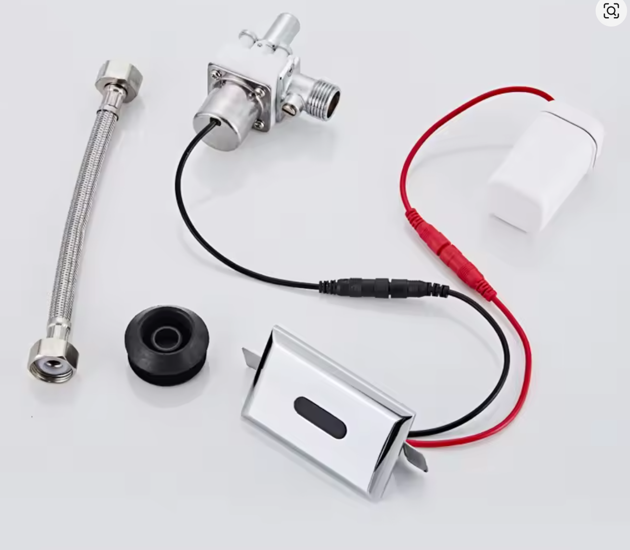 as-601sv automatic infrared urinal & toilet flusher replacement - 6v solenoid valve