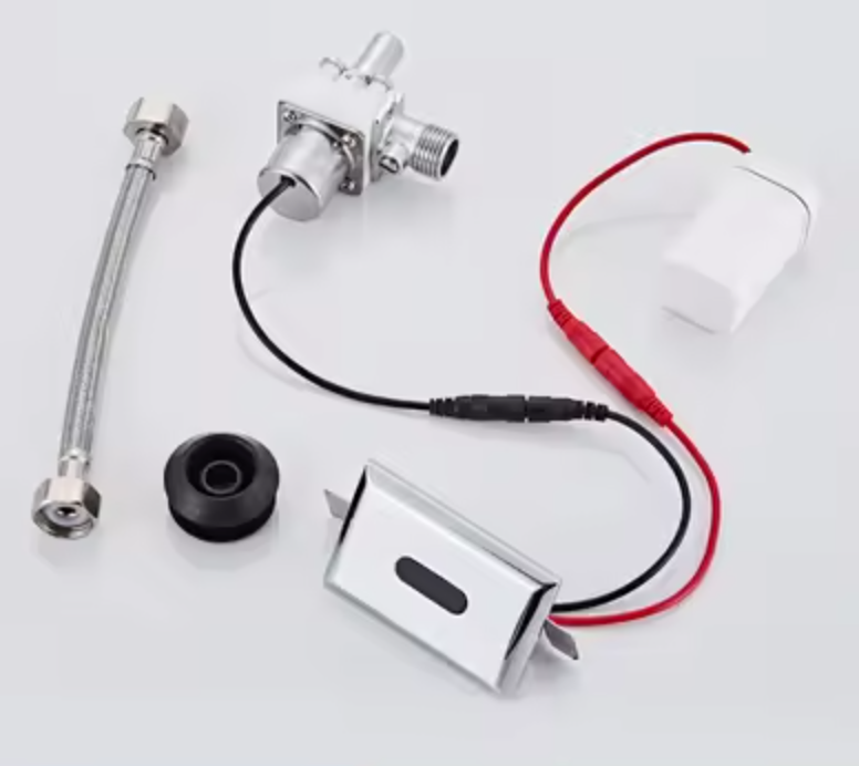 as-601sv automatic infrared urinal & toilet flusher replacement - 6v solenoid valve