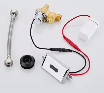 AS-601SV Automatic Infrared Urinal & Toilet Flusher Replacement - 6V Solenoid Valve