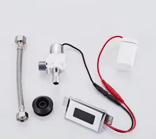 AS-601SV Automatic Infrared Urinal & Toilet Flusher Replacement - 6V Solenoid Valve