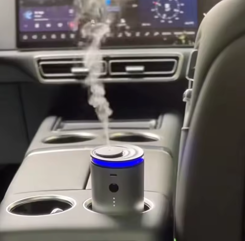 as-500u universal smart car air diffuser – rechargeable aroma perfume diffuser