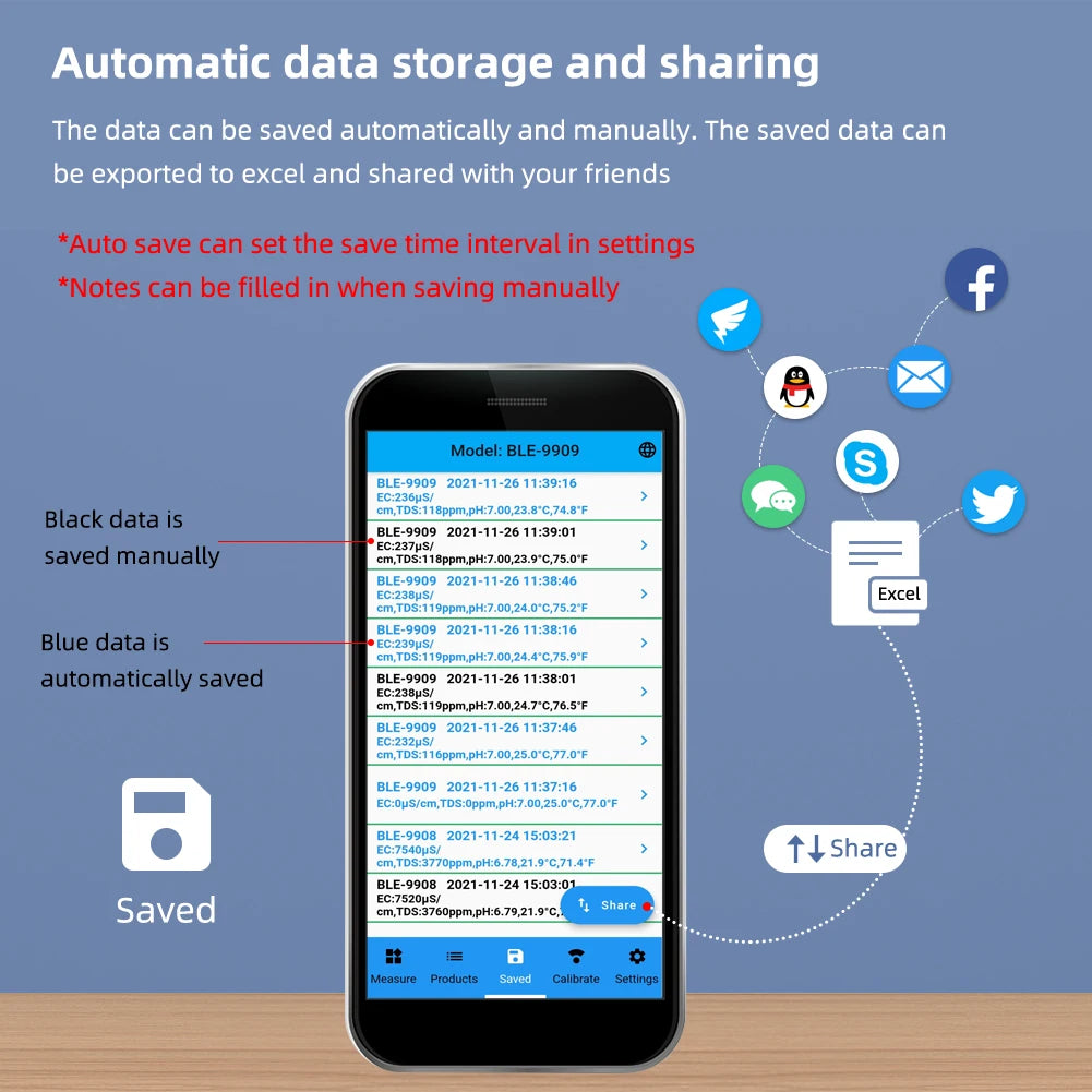 as-002sm digital smart bluetooth seawater salinity meter – 0.1–200ppt salt tester for aquarium, pool &amp; aquaculture