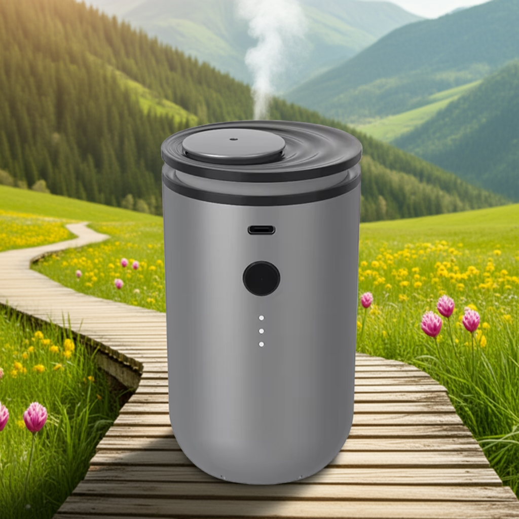 as-500u universal smart car air diffuser – rechargeable aroma perfume diffuser