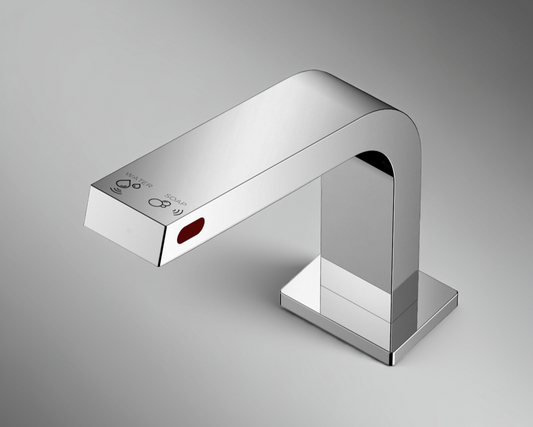 AS-201 2-in-1 Sensor Faucet with Built-in Soap Dispenser