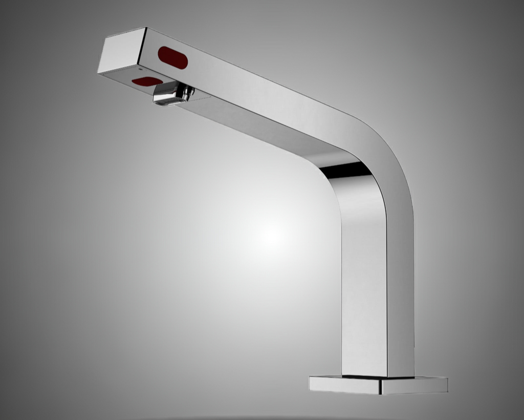 as-201 2-in-1 sensor faucet with built-in soap dispenser